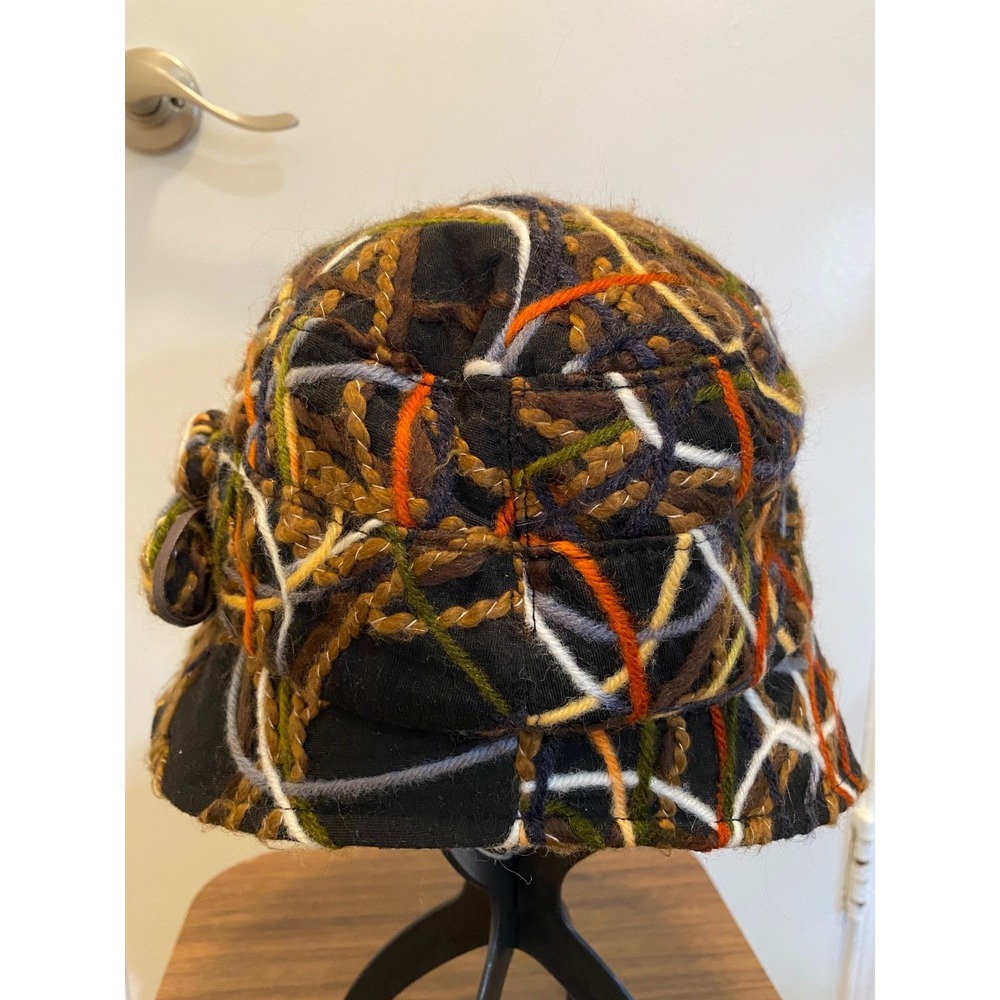 Bucket Hat C.C Exclusives Multicolor Patterned  retro Parisian
